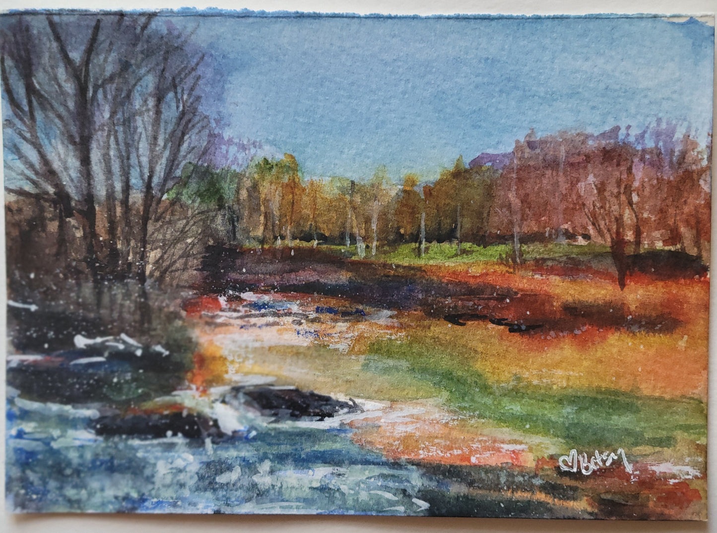 Hot and Cold Winter Day