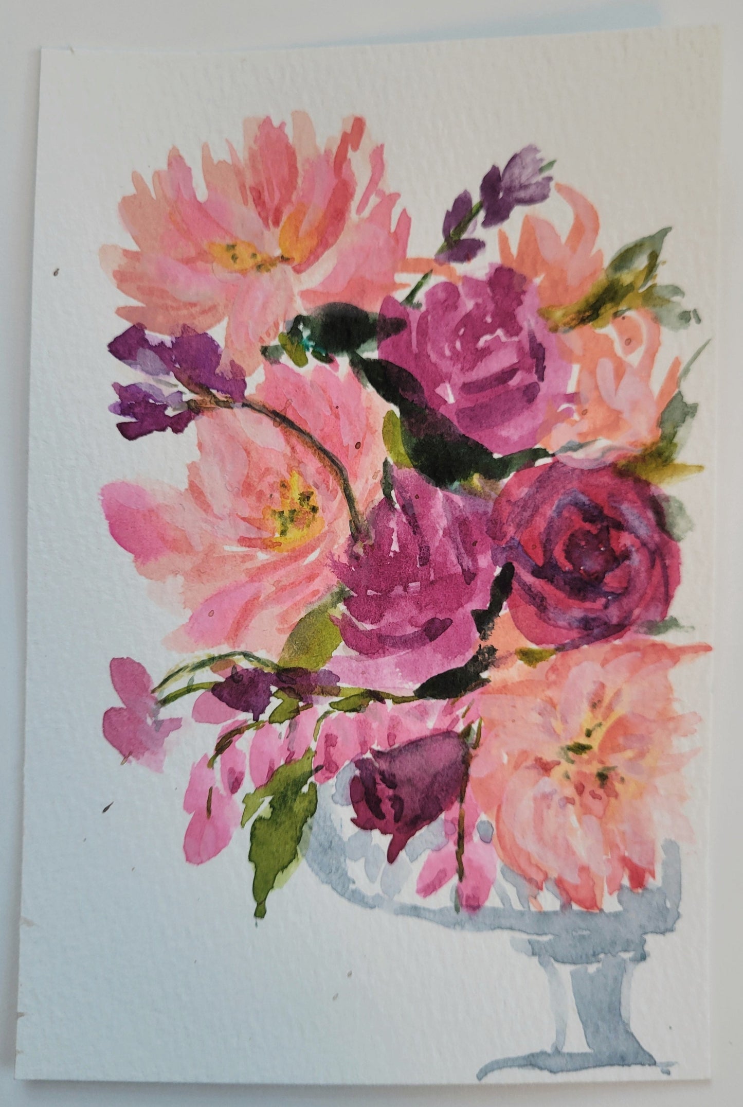 Peonies and Roses