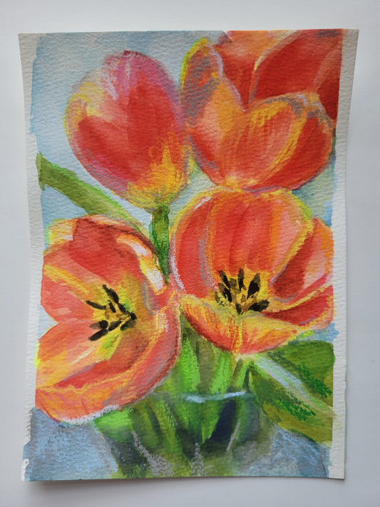 Red Tulips