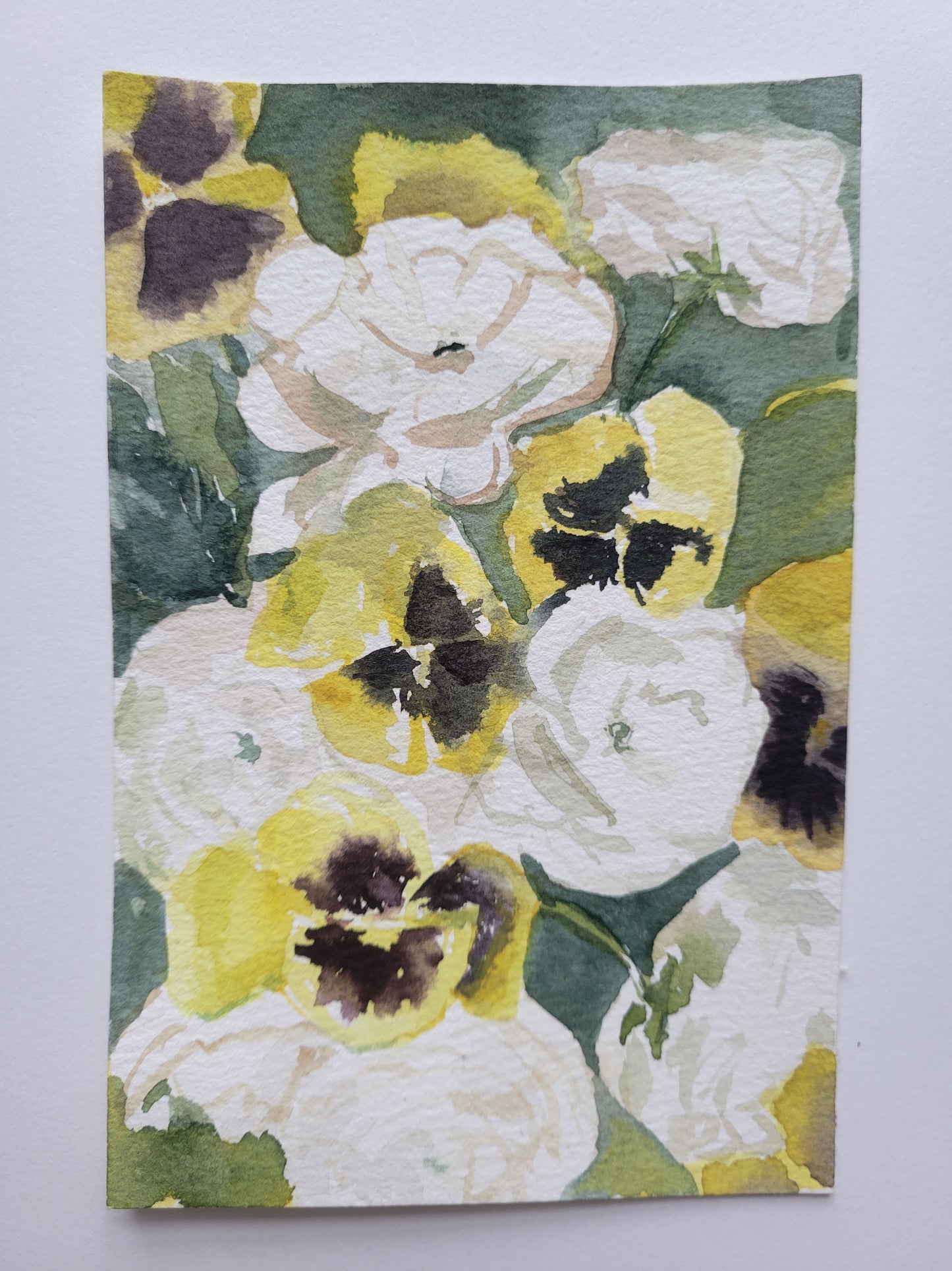 Dreamy Pansy Pattern