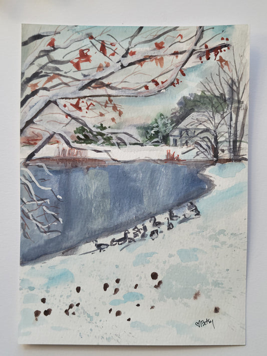 About 10 Geese A Laying