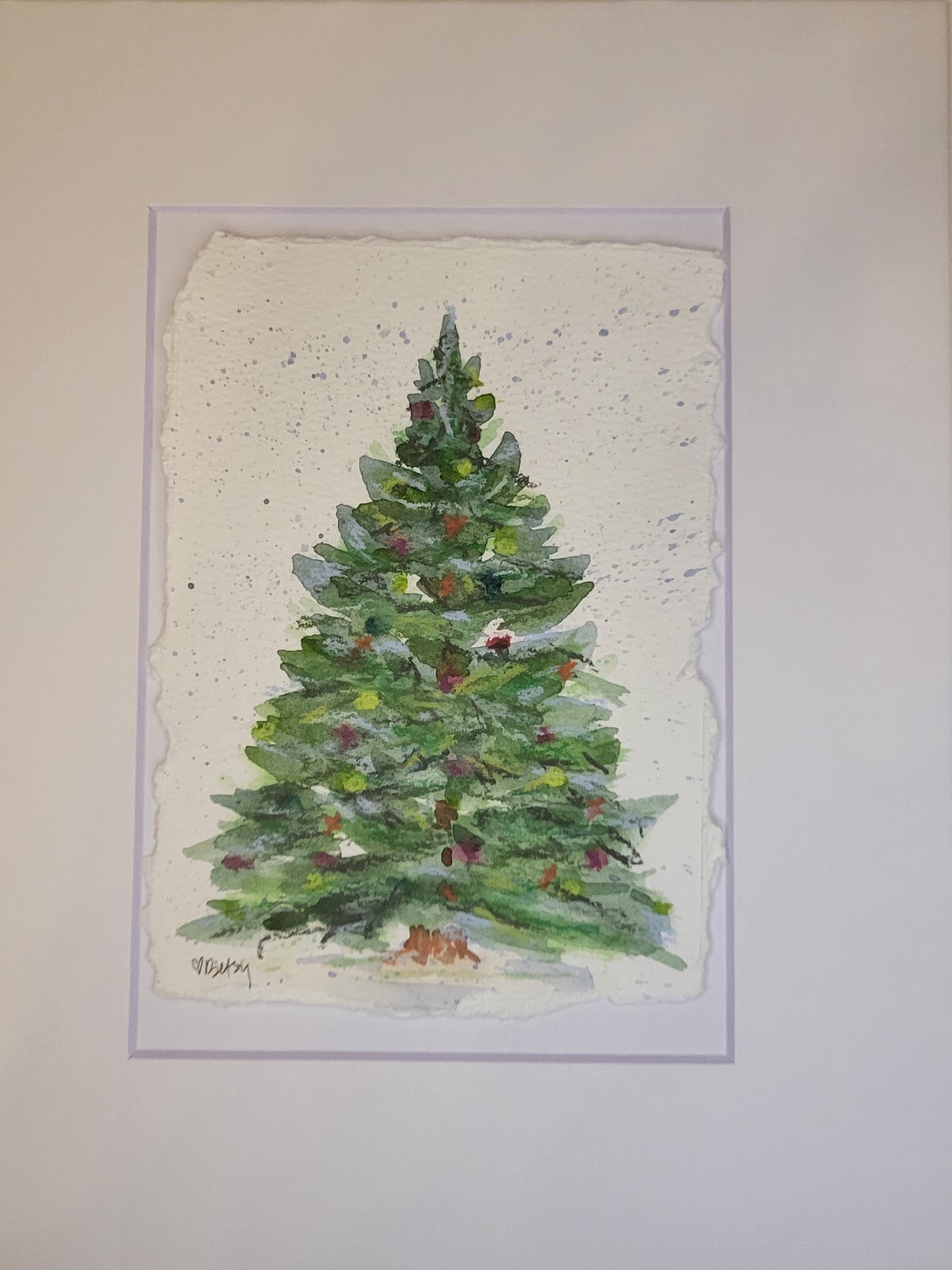 Confetti Christmas Tree