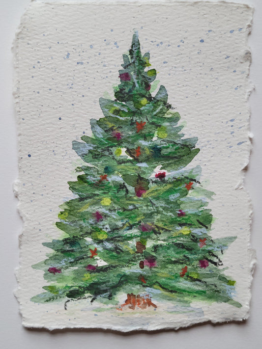 Confetti Christmas Tree